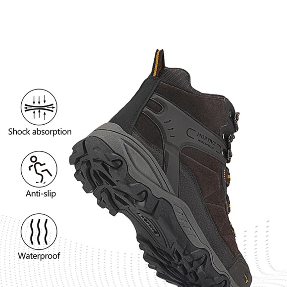 Nortiv8 Men\'s Dark Gray Hiking Boots main image 6